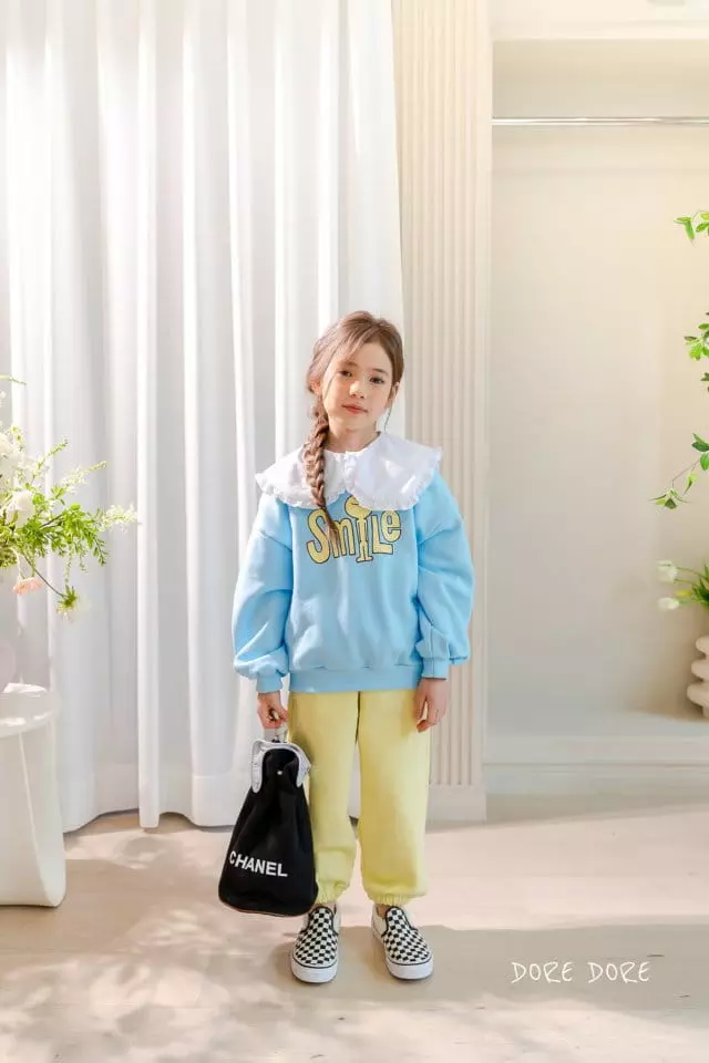 Dore Dore - Korean Children Fashion - #childofig - Smile Sweatshirt - 8