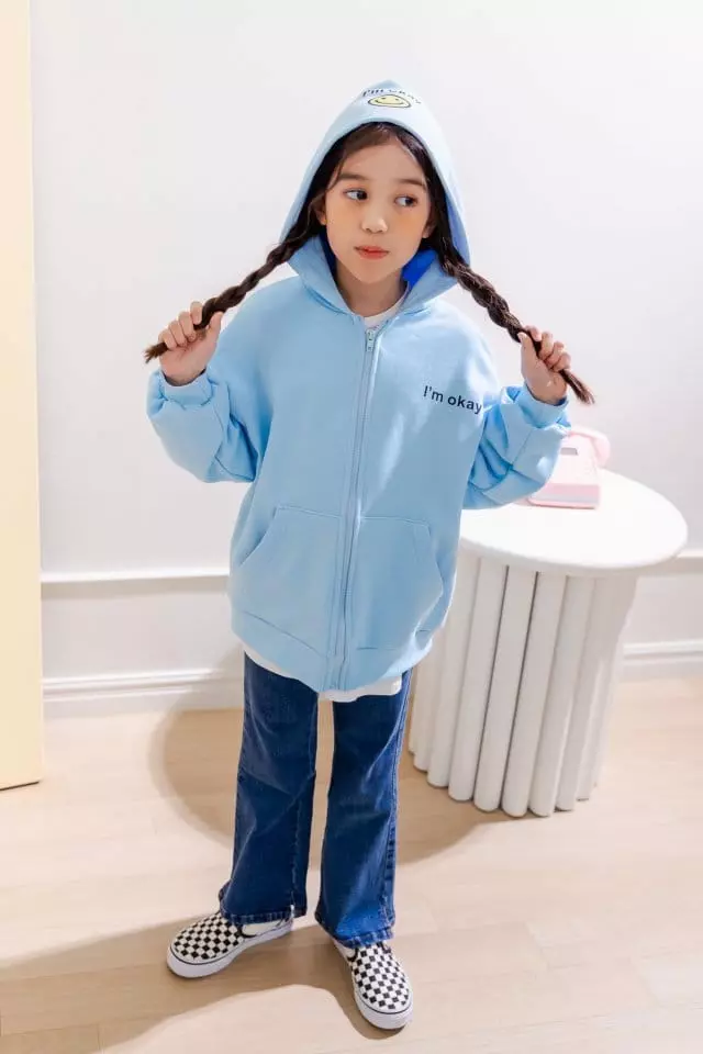 Dore Dore - Korean Children Fashion - #childofig - Okay Hoody Zip-up - 3