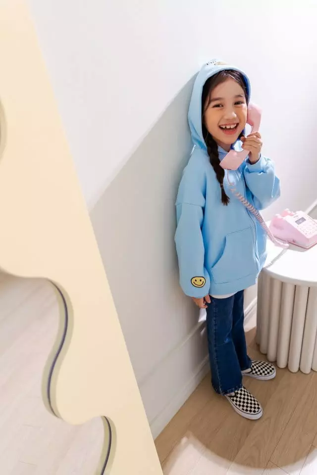 Dore Dore - Korean Children Fashion - #childofig - Okay Hoody Zip-up - 4