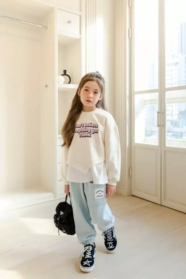 Dore Dore - Korean Children Fashion - #childofig - Frony Circle Slit Tee