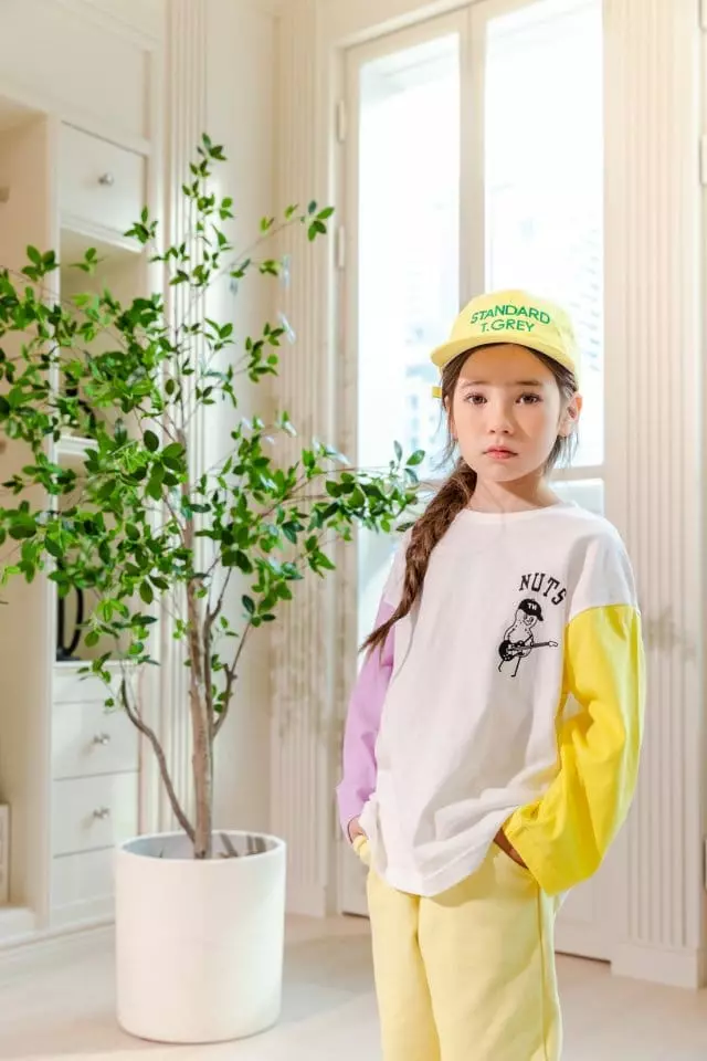 Dore Dore - Korean Children Fashion - #childofig - Peanuts Color Tee - 4