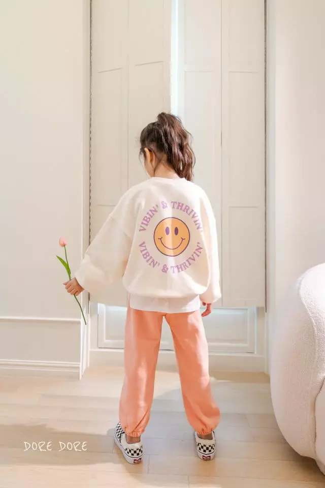 Dore Dore - Korean Children Fashion - #childrensboutique - Bi Bean Smile Sweatshirt - 11