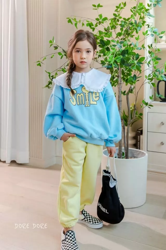 Dore Dore - Korean Children Fashion - #childrensboutique - Smile Sweatshirt - 10