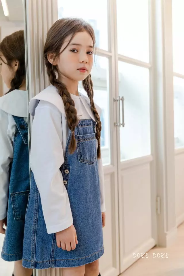 Dore Dore - Korean Children Fashion - #designkidswear - Circlr Colllar Tee - 3