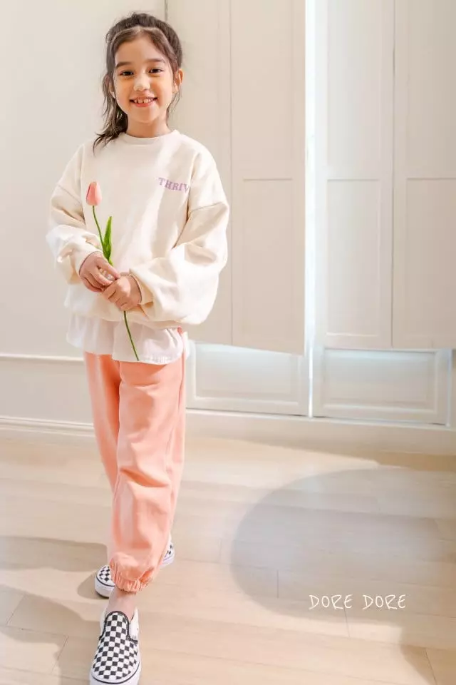 Dore Dore - Korean Children Fashion - #designkidswear - Bi Bean Smile Sweatshirt - 12