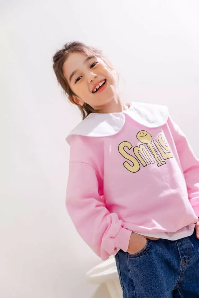 Dore Dore - Korean Children Fashion - #designkidswear - Smile Sweatshirt - 11