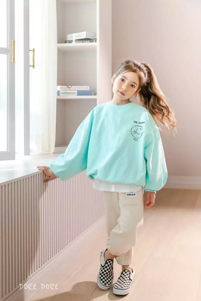 Dore Dore - Korean Children Fashion - #discoveringself - Mr Smile Sweatshirt