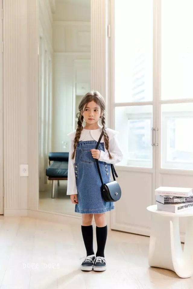 Dore Dore - Korean Children Fashion - #fashionkids - Circlr Colllar Tee - 5