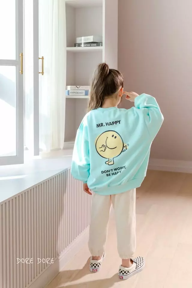 Dore Dore - Korean Children Fashion - #fashionkids - Mr Smile Sweatshirt - 2