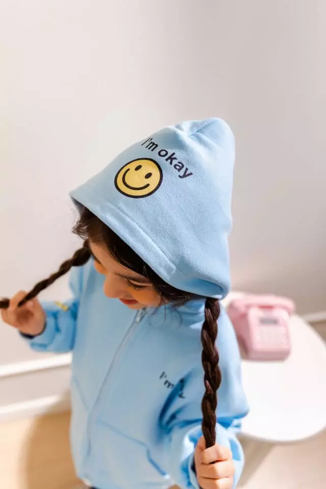 Dore Dore - Korean Children Fashion - #fashionkids - Okay Hoody Zip-up - 8