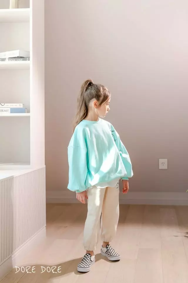 Dore Dore - Korean Children Fashion - #kidsshorts - Mr Smile Sweatshirt - 3