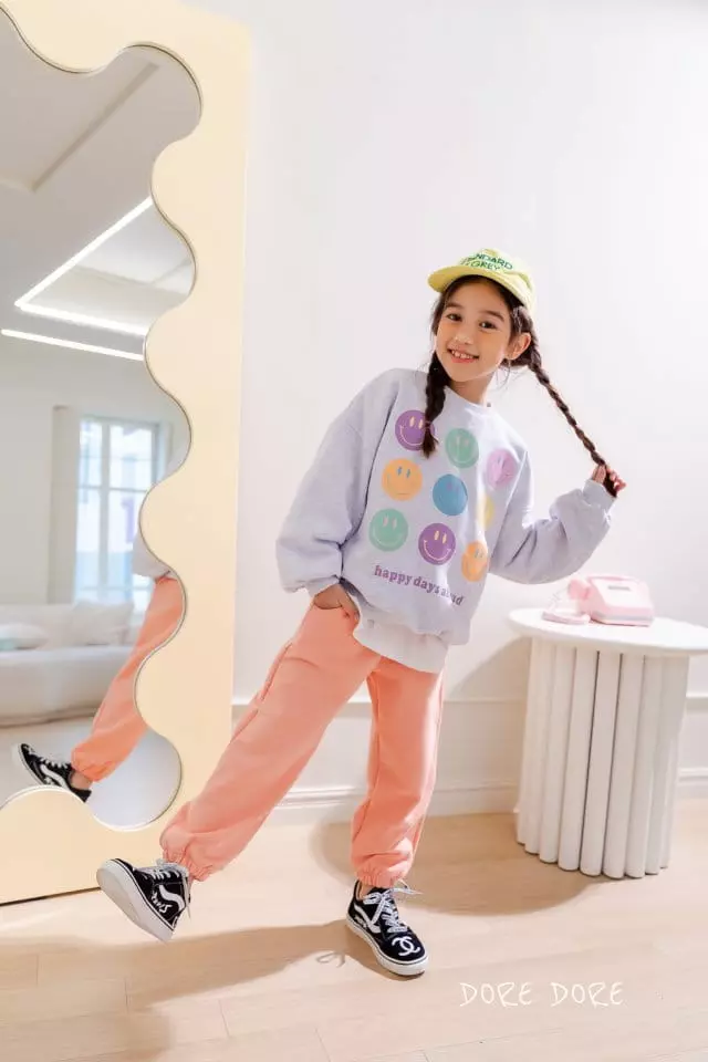 Dore Dore - Korean Children Fashion - #kidsshorts - Happy Days Sweatshirt - 2