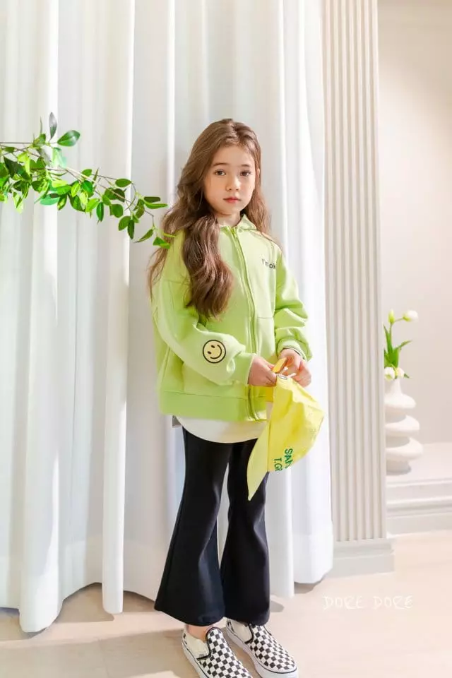 Dore Dore - Korean Children Fashion - #kidsshorts - Okay Hoody Zip-up - 9