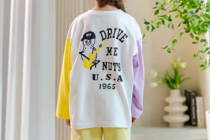 Dore Dore - Korean Children Fashion - #kidsstore - Peanuts Color Tee - 9