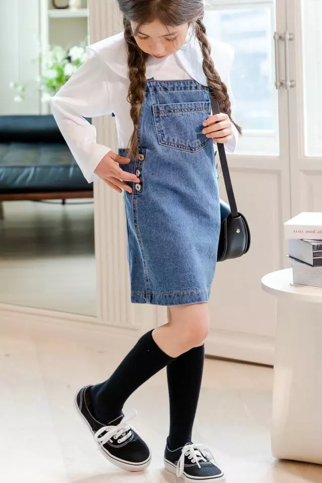 Dore Dore - Korean Children Fashion - #kidsstore - Circlr Colllar Tee - 7