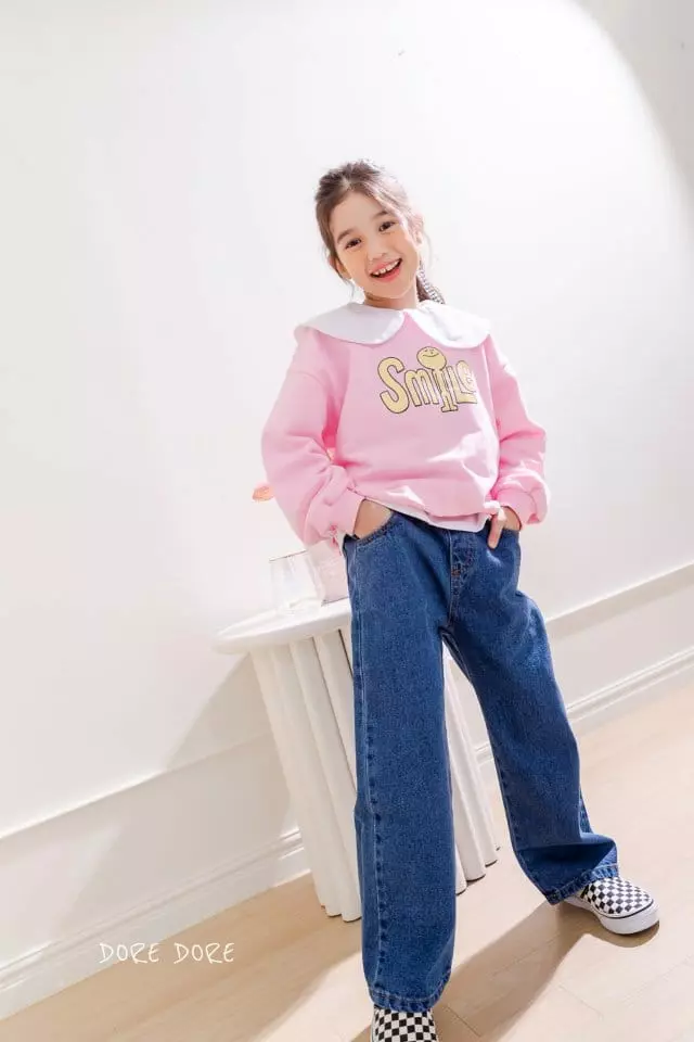Dore Dore - Korean Children Fashion - #kidsstore - Smile Sweatshirt