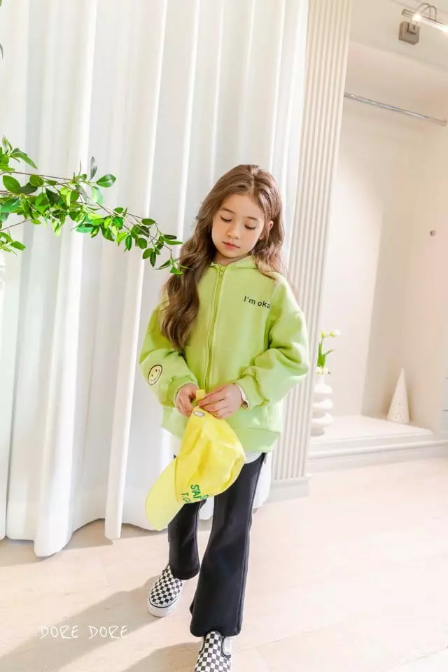 Dore Dore - Korean Children Fashion - #kidsstore - Okay Hoody Zip-up - 10
