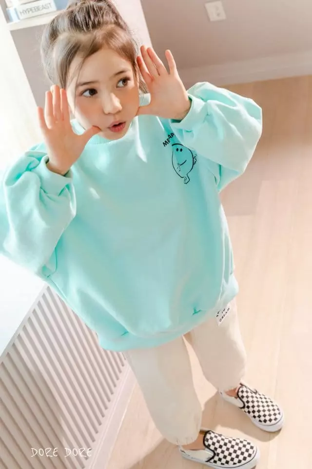 Dore Dore - Korean Children Fashion - #kidzfashiontrend - Mr Smile Sweatshirt - 5
