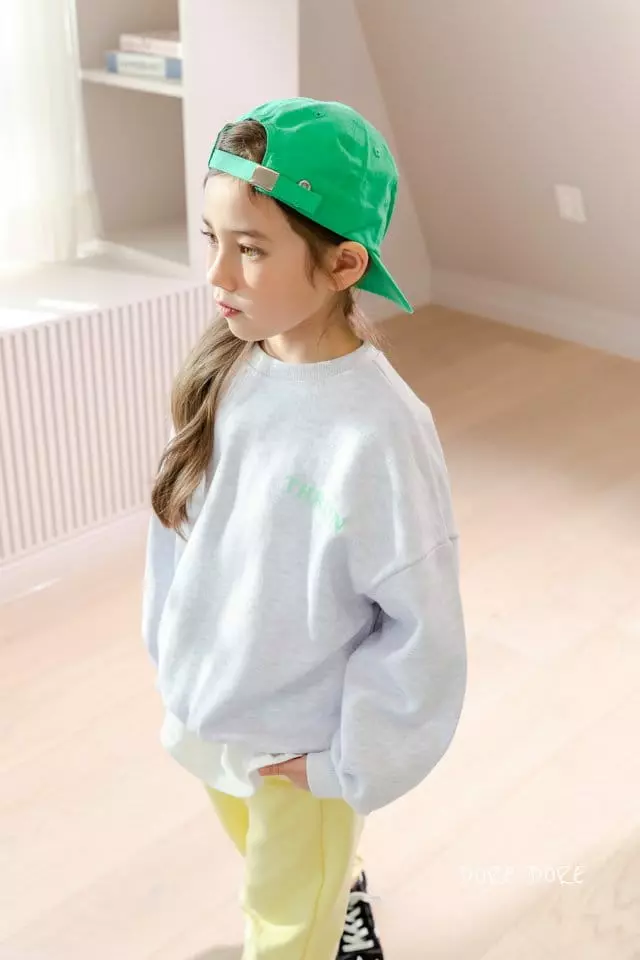 Dore Dore - Korean Children Fashion - #kidzfashiontrend - Bi Bean Smile Sweatshirt - 3