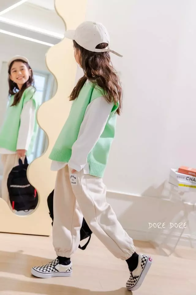 Dore Dore - Korean Children Fashion - #kidzfashiontrend - Spring Spring Knit Vest - 7