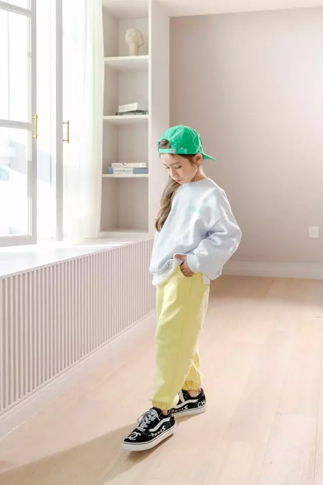 Dore Dore - Korean Children Fashion - #littlefashionista - Bi Bean Smile Sweatshirt - 5