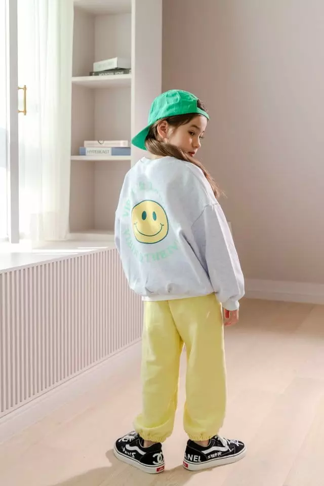 Dore Dore - Korean Children Fashion - #magicofchildhood - Bi Bean Smile Sweatshirt - 6