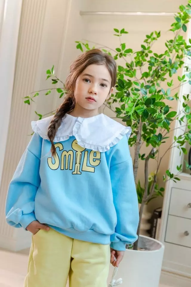 Dore Dore - Korean Children Fashion - #magicofchildhood - Smile Sweatshirt - 5