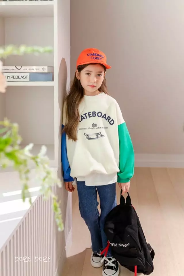 Dore Dore - Korean Children Fashion - #littlefashionista - Skate Sweatshirt - 4