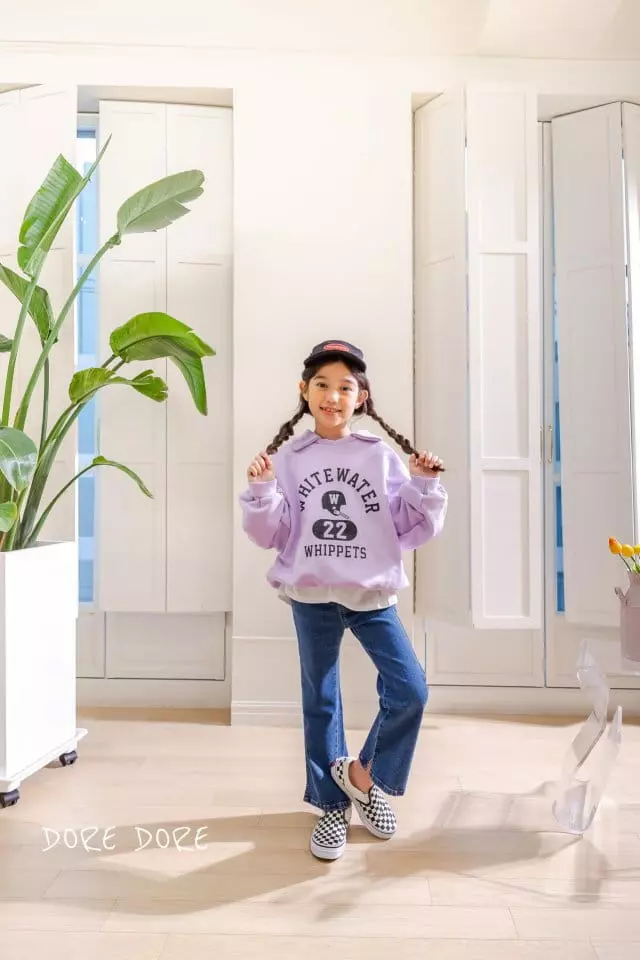 Dore Dore - Korean Children Fashion - #magicofchildhood - 22 Collar Sweatshirt - 2