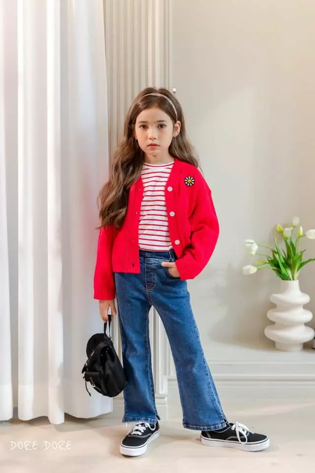 Dore Dore - Korean Children Fashion - #minifashionista - Both Slit Bootscut Pants
