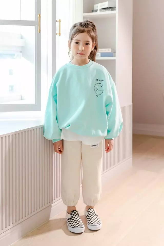 Dore Dore - Korean Children Fashion - #minifashionista - Mr Smile Sweatshirt - 9