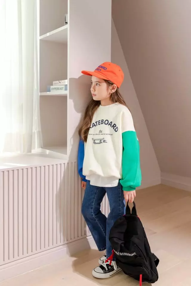 Dore Dore - Korean Children Fashion - #minifashionista - Skate Sweatshirt - 5