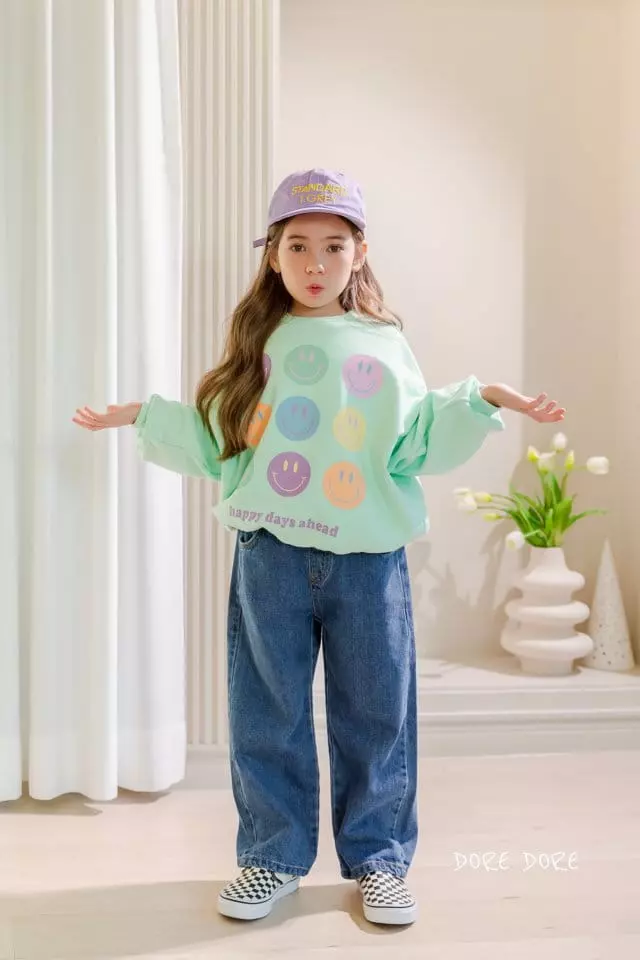 Dore Dore - Korean Children Fashion - #prettylittlegirls - Happy Days Sweatshirt - 9