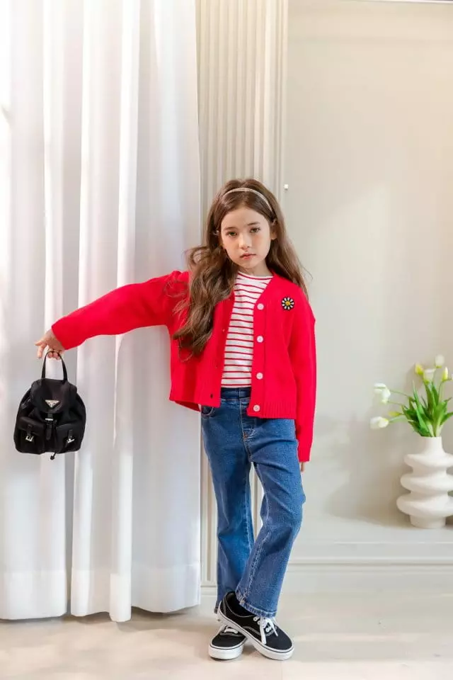 Dore Dore - Korean Children Fashion - #stylishchildhood - Both Slit Bootscut Pants - 5