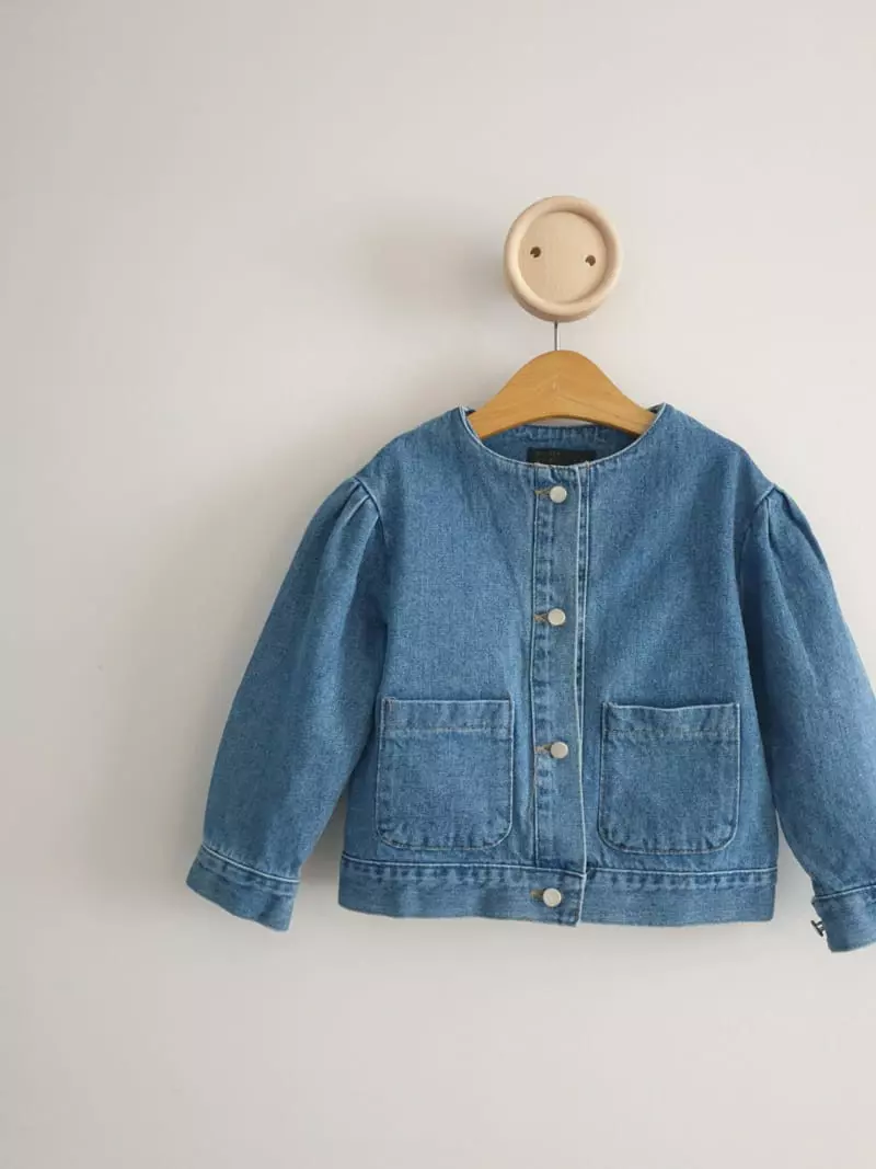 Eclair - Korean Children Fashion - #childofig - Denim Jacket