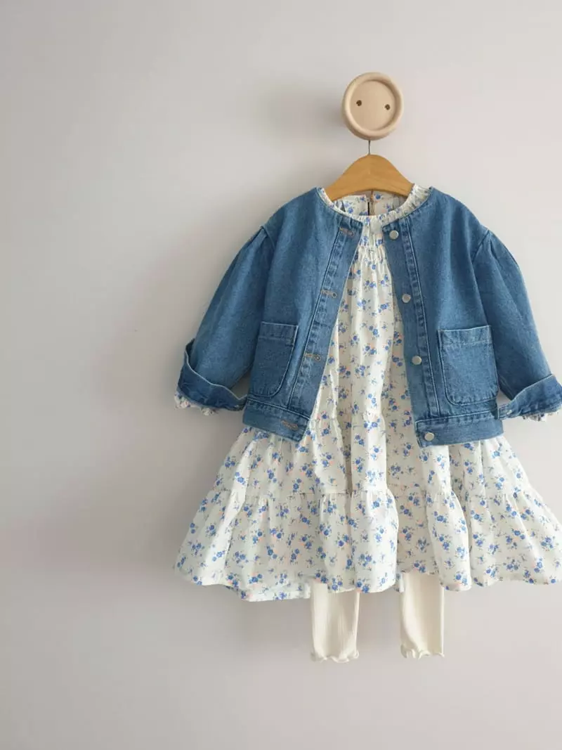 Eclair - Korean Children Fashion - #fashionkids - Denim Jacket - 5