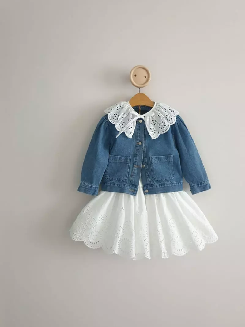 Eclair - Korean Children Fashion - #kidsstore - Denim Jacket - 7