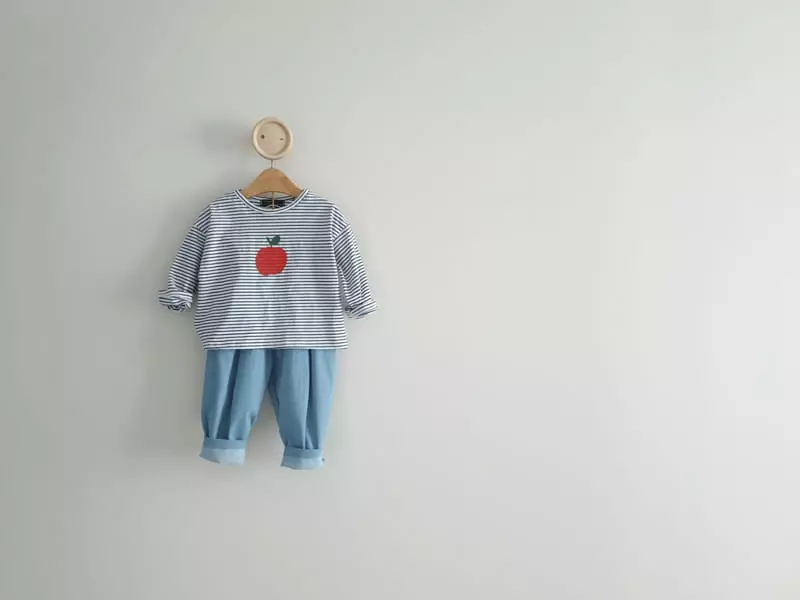 Eclair - Korean Children Fashion - #littlefashionista - Apple Tee - 3