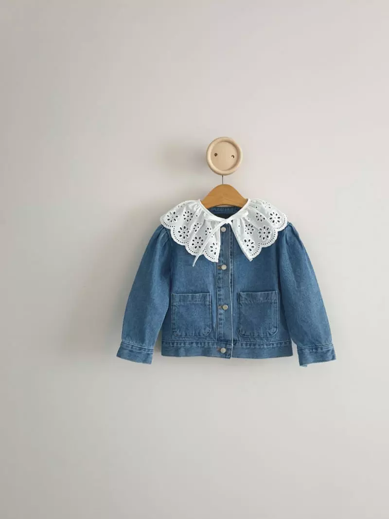 Eclair - Korean Children Fashion - #minifashionista - Denim Jacket - 12