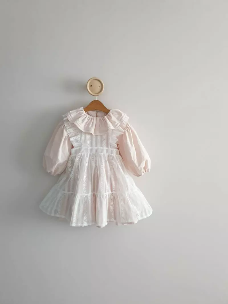 Eclair - Korean Children Fashion - #minifashionista - Long Apron - 6