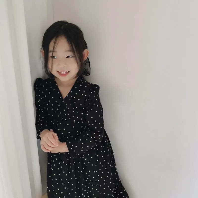 Eugenie Candies - Korean Children Fashion - #kidzfashiontrend - Dot Lene One-piece