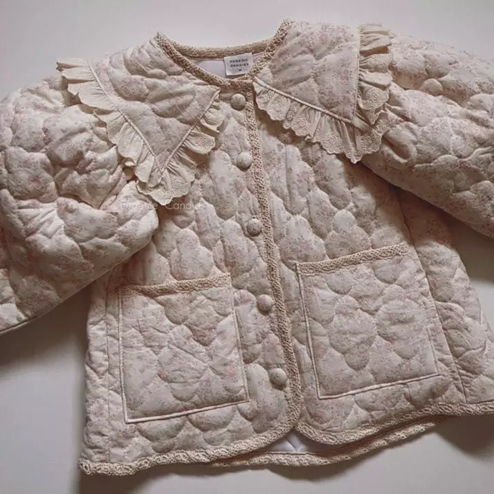 Eugenie Candies - Korean Children Fashion - #prettylittlegirls - Isabel Quilting Jacket with Mom - 2
