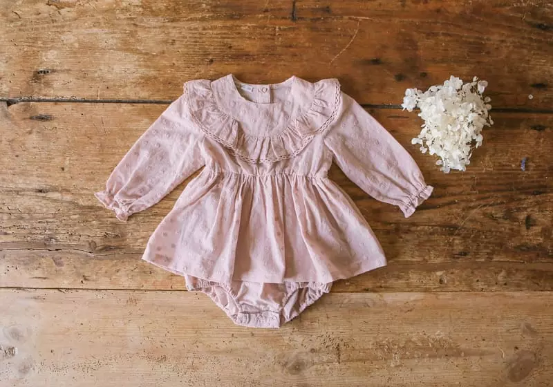 Flo - Korean Baby Fashion - #babyboutique - Ennes Bebe Bodysuit - 3