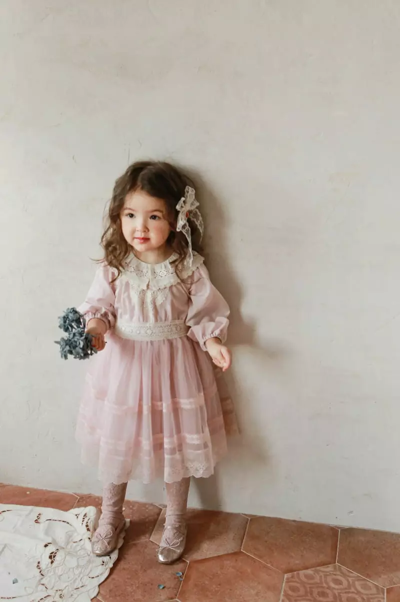 Flo - Korean Baby Fashion - #babyfever - April Lace Hairpin