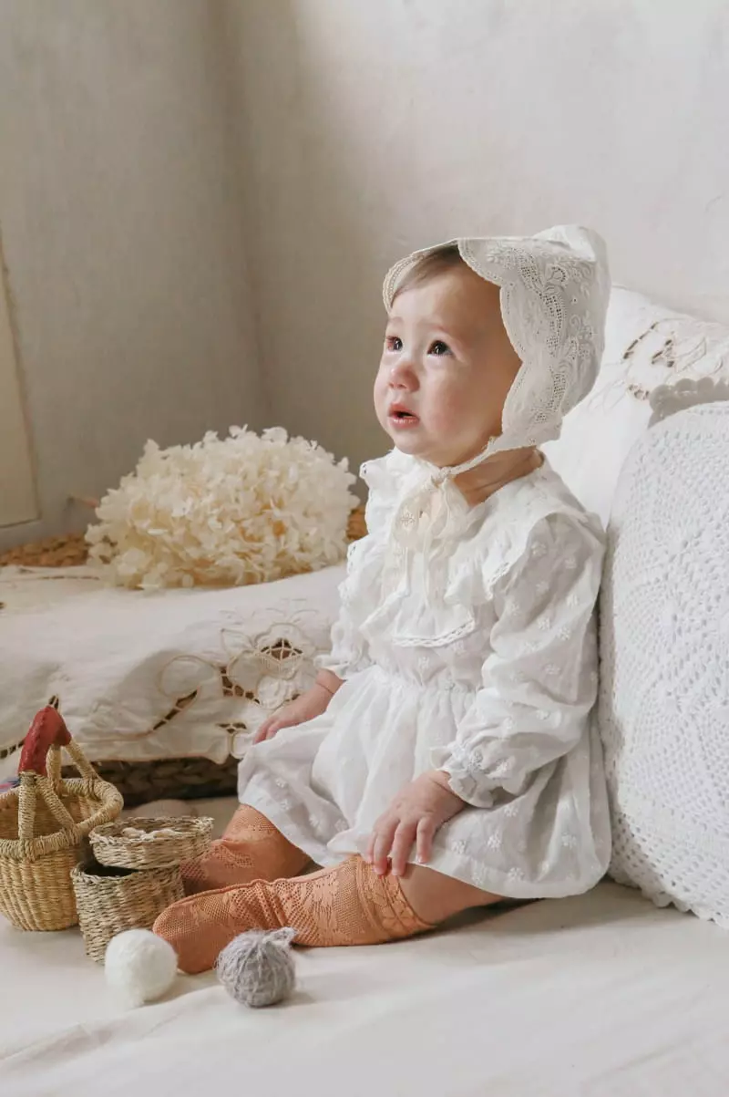 Flo - Korean Baby Fashion - #babygirlfashion - Ennes Bebe Bodysuit - 8