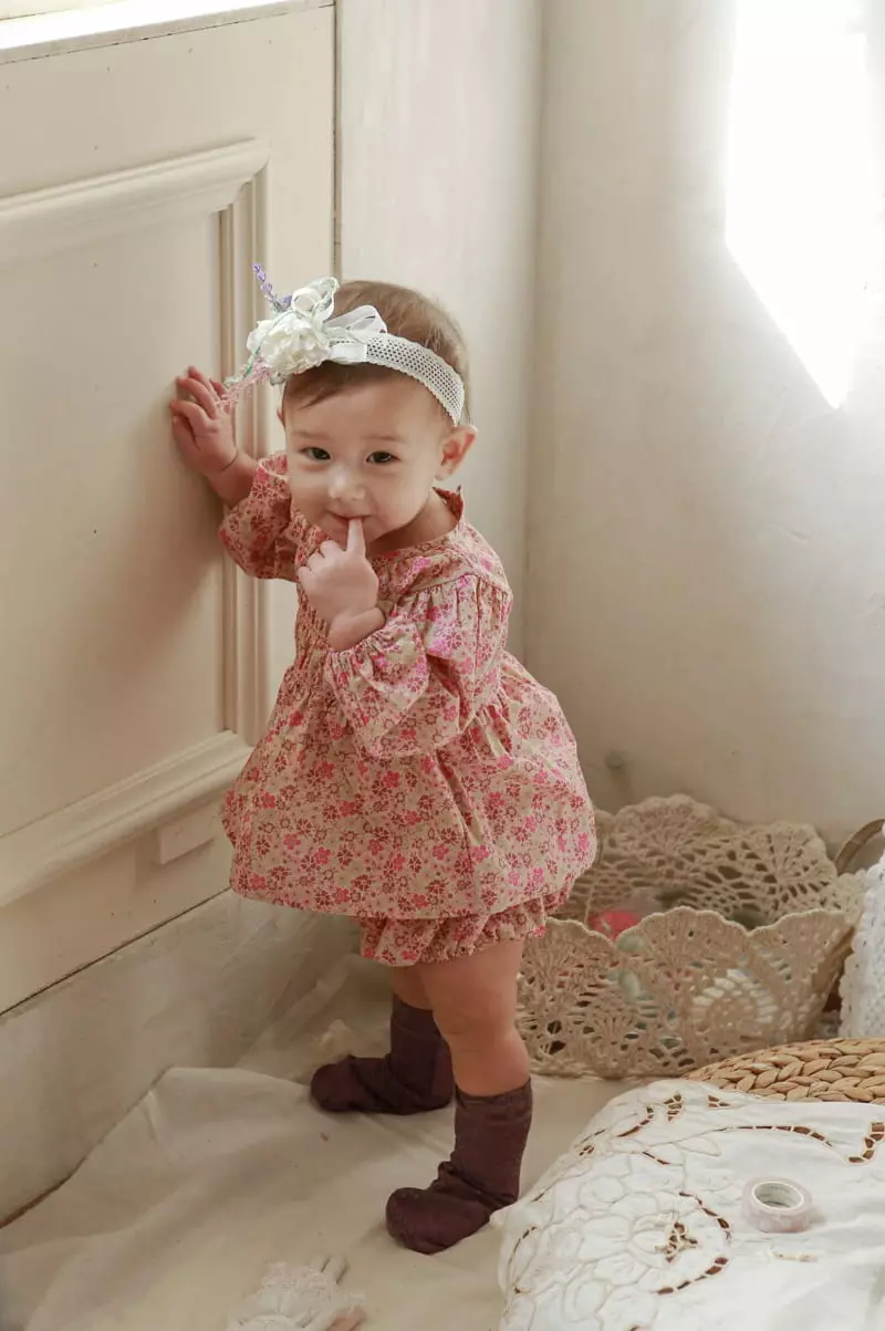Flo - Korean Baby Fashion - #babygirlfashion - Ariell Bebe Top Bottom Set - 6