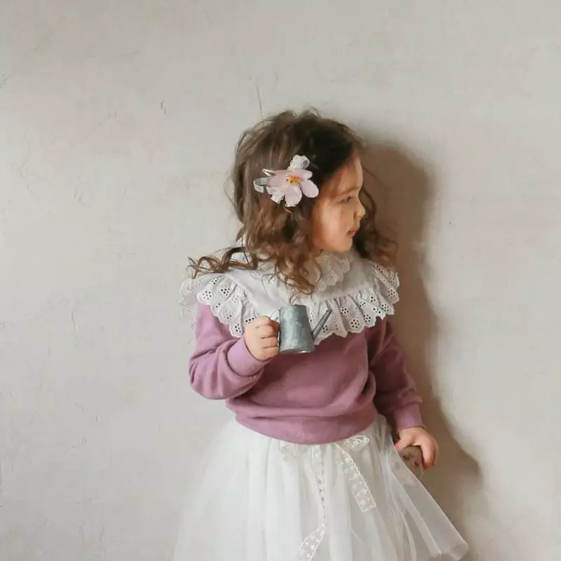 Flo - Korean Baby Fashion - #babyoninstagram - Violet Hairpin - 2