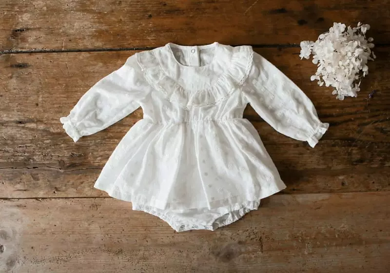 Flo - Korean Baby Fashion - #babyootd - Ennes Bebe Bodysuit - 11
