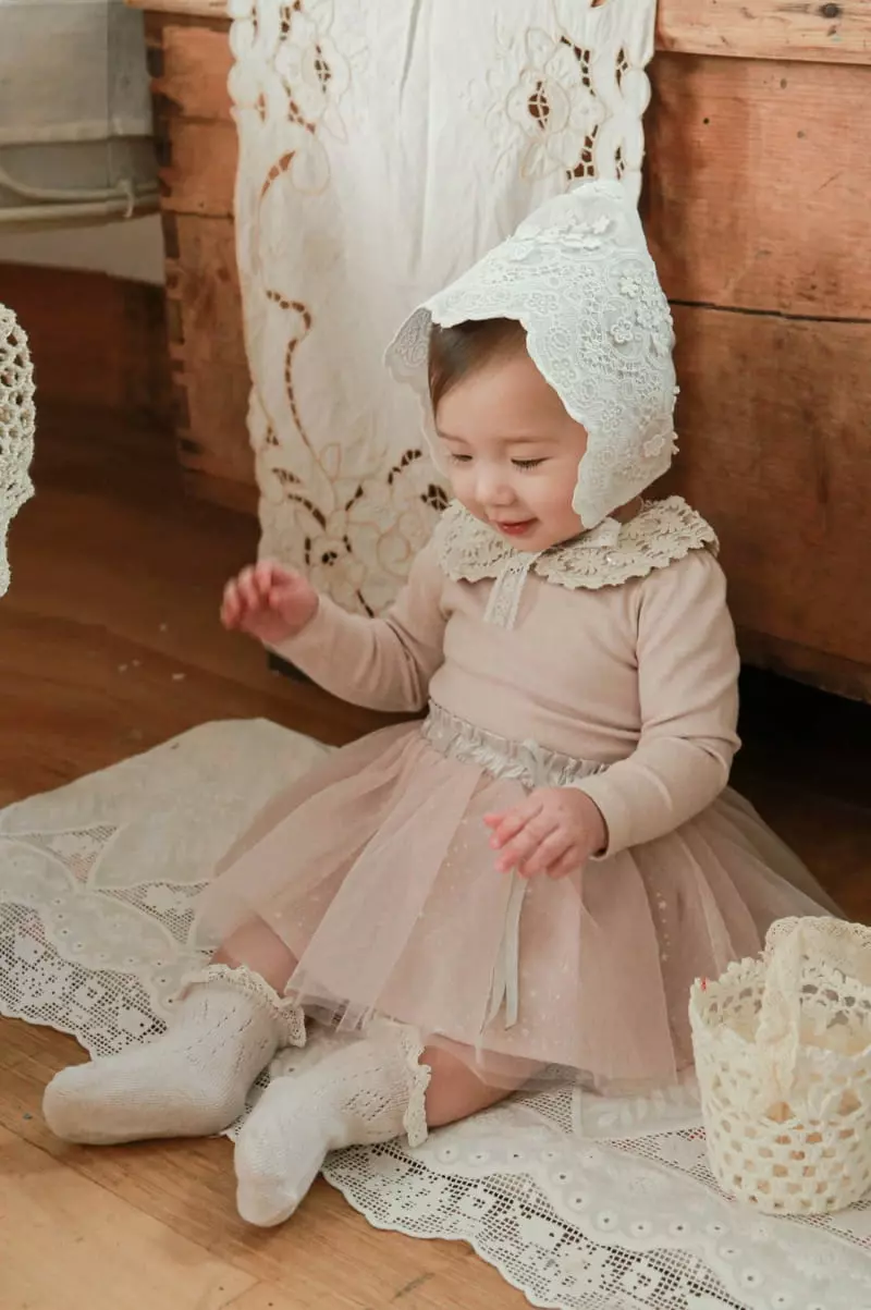 Flo - Korean Baby Fashion - #babyoutfit - Ell Bebe Bonnet - 7