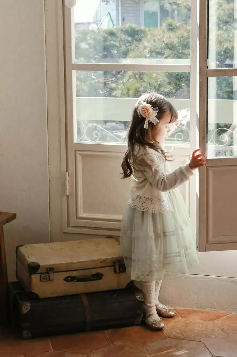 Flo - Korean Baby Fashion - #babyoutfit - Melody Hairpin - 2